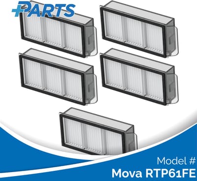 Mova RTP61FE Filters (5 Stuks, Plus.Parts® alternatief voor MRHF30)