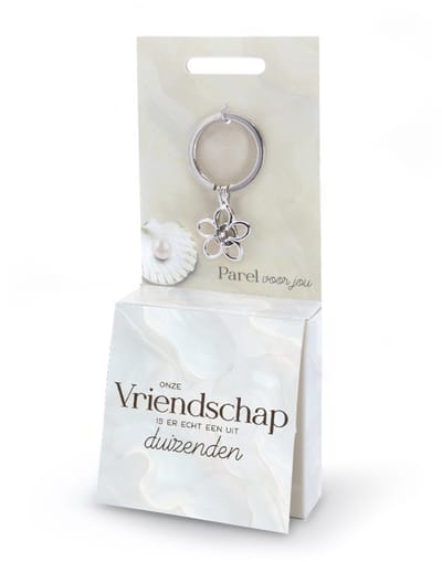 Halsketting met parel | Wensparel | Thema: Vriendschap | Merk: Miko | Kleur: Goud