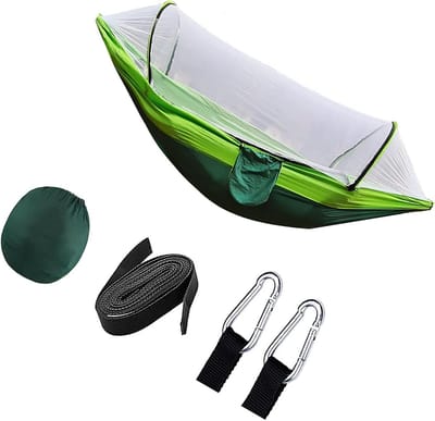 Hangmat - Dubbele hangmat - Buiten ontspannen - Met insectennet - 260x140 cm - One Color