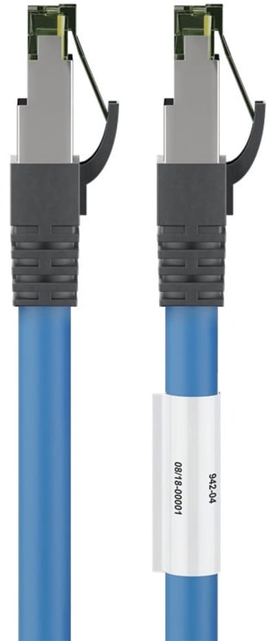 Danicom Cat8 S/FTP (PIMF) patchkabel - 3 meter blauw - netwerkkabel - internetkabel - UTP kabel - RJ45 - 10000 mbit/s