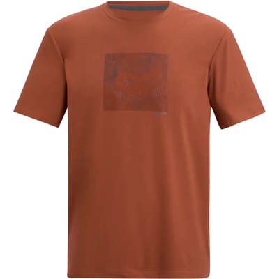 Heren Fingal Stretch T-shirt met korte mouwen en grafische print