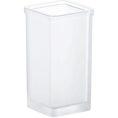 Grohe replacement glass for brush for Selection Cube toilet brush set 40867000