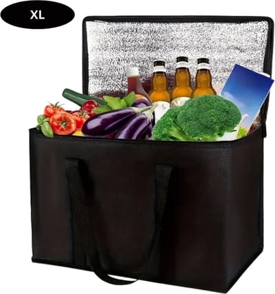 Nivard Koeltas - Koelbox - Koelelementen - Coolbox - Auto - Lunchtas - Strand - Zwart XL