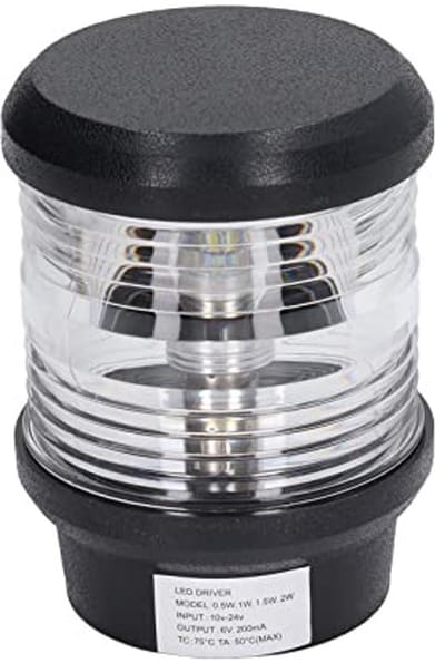 Dailygoods - Dailygoody - Boot Navigatie Verlichting - LED Marine Ankerlicht - IP65 Waterdicht - 360 Graden Licht - Flexibel Ontwerp - Voor Vaarveiligheid - Wit