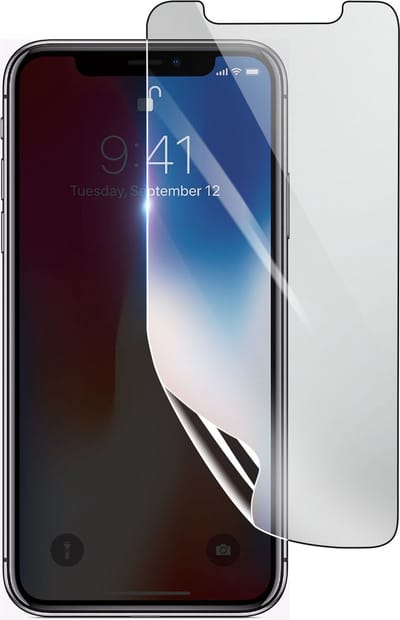 3mk, Geschikt voor iPhone X, Schokbestendige Hydrogel Screenprotector, Transparant
