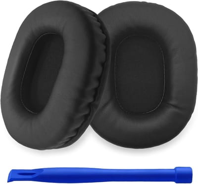 Comfortabele Vervangende Oorkussens voor Hoofdtelefoons - PU Leer, Geheugenfoam, Geschikt voor Gamers en Populaire Modellen (1 Paar)