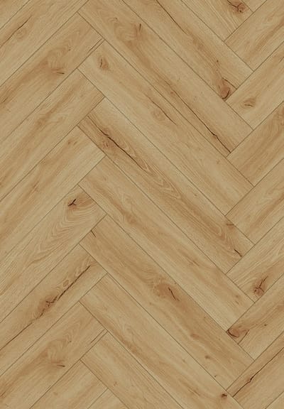 Mexen Beaver Creek vinylpanelen visgraat 635 x 127 mm SPC 6,5 mm onderlaag 1,5 mm, 4 V-Groef, Eik - F1188-0635-127-505-4V1-01