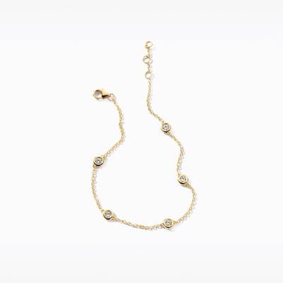 Blush gouden armband LG2002Y | gouden armbanden voor dames | sieraden voor elegante stijl en tijdloos design