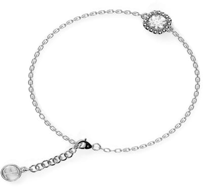 Elysian Armband Dames - Sterling Zilver 925 - Rhodium - Luxe geschenkdoos - 16 + 4 cm