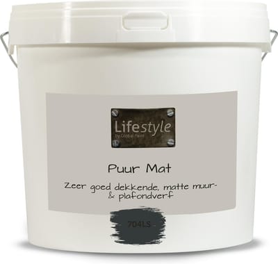 Lifestyle Essentials Puur mat | 704LS | 10 liter | Goed dekkende muurverf