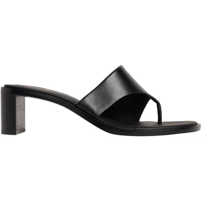 Calvin Klein Block Heel Sandals Triple Black Taglia: 36 | Infradito Outlet | Donna | Nero