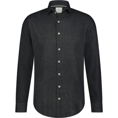 Blue Industry Overhemd Flannel Black (4204.42)