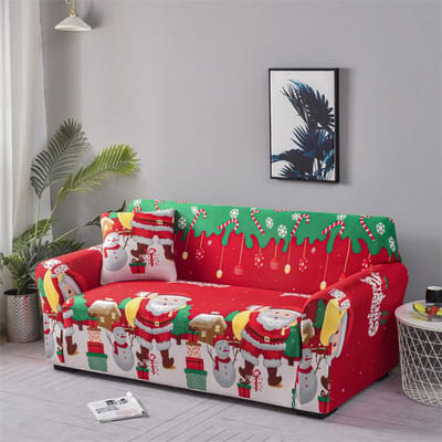 Nieuwste Stretch Bankhoes voor Woonkamer Meubelbeschermer Bankhoes met Elastische Onderkant Sofa Slipcovers voor Huisdieren, Kinderen 1pc1-seat 90-140cm