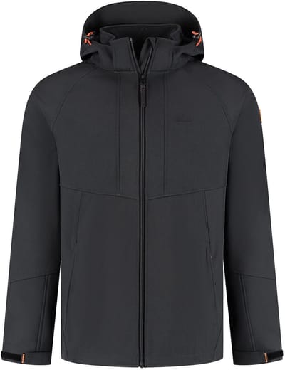 Kjelvik Outdoorjas Rik Zwart