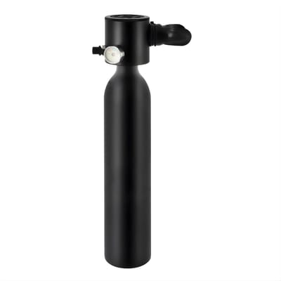 Mini duiktank - Voor duikers en snorkelaars - Voor ademhaling onder water - Navulbare zuurstoffles