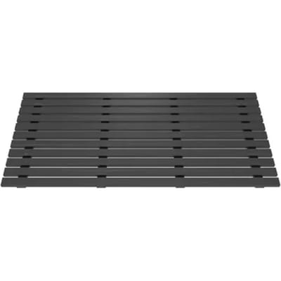 Aurlane Antislip Douchemat Indus 2 - Composiet - Hout - Grijs - 160x85cm