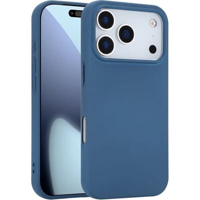 ShieldCase siliconen back cover geschikt voor iPhone 17 Pro (beige) – zacht hoesje met premium bescherming, perfecte pasvorm en stijlvol design