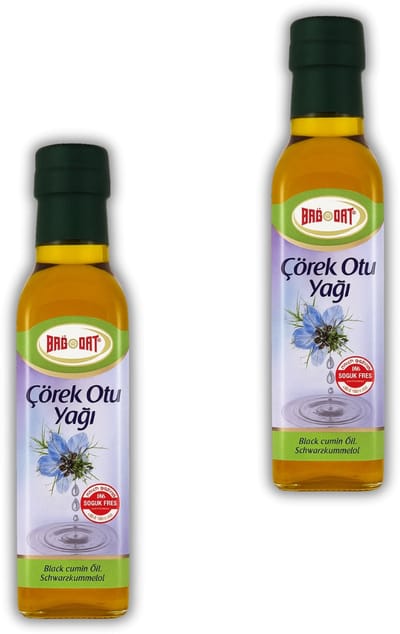 Bagdat - Biologische Komijnolie Zwart 225g - Corek Otu Yagi - 2 Stuks