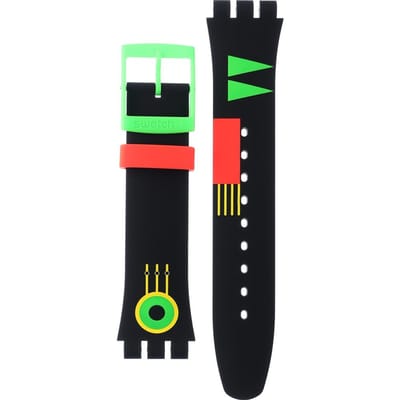 Swatch ASO29G106 Swatch Neon Rider band
