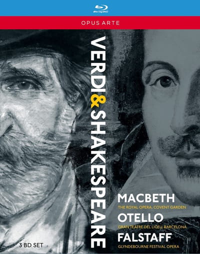 The Royal Opera, Glyndebourne Festival Opera, Gran Teatre Del Liceu - Verdi & Shakespeare (3 Blu-ray)