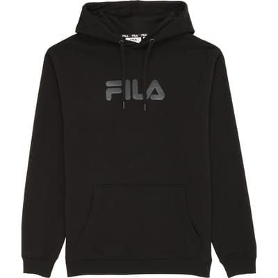 FILA Unisex Zoltan Logo Hoody Black Size: M | Hoodies Outlet | Unisex | Zwart