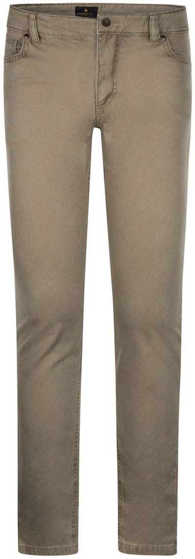 Steppin' Out Broek 5-pocket Johnson Khaki - Maat W 32 - L 34 - Heren - Five-pocket broek