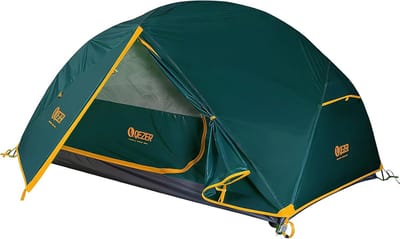 Kampeerkoepeltent - Lichtgewicht tent - Outdoor avonturen - Waterdicht winddicht - 2 persoons 220cm - Groen
