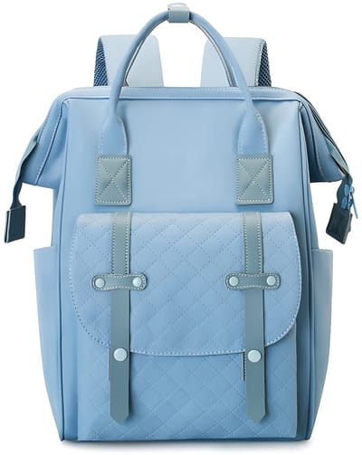 24Supply Luiertas Rugzak - Incl. Buggy / Kinderwagen Haken - Blauw