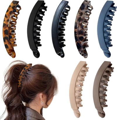7-delige set haarclips voor dik haar met sterke hold - Ideale haaraccessoires voor meisjes en vrouwen