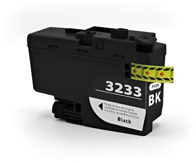Inktcartridge geschikt voor Brother LC-3233 / LC-3235 | 1x Zwart geschikt voor Brother DCP-J1100DW - MFC-J1300DW
