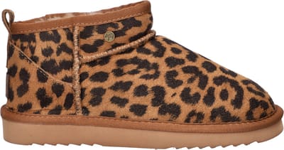 Warmbat Australia Durack dames gevoerde boot - Leopard - Maat 44
