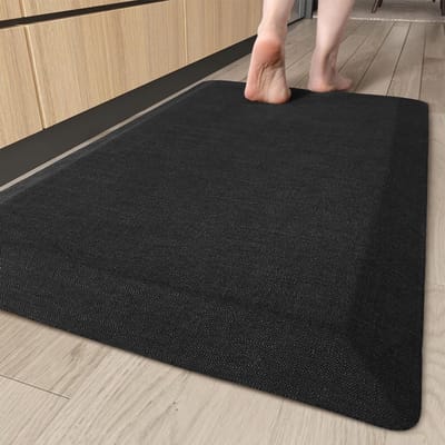 Anti-Fatigue Keukenmat 51x99cm - 23mm Dikke Comfortabele Vloermat, Vlekbestendig en Ideaal voor Keuken, Garage en Bureau