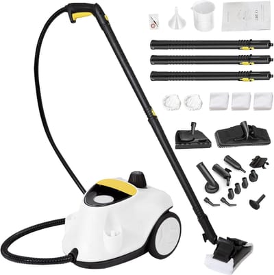 Stoomreiniger - Stoomapparaat - Grondig Reinigen - 2100 Watt Kracht - 2.1 Liter Tank - Wit