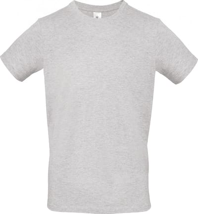 Classic E150 T-shirt B&C Collectie Ash Grey Maat S