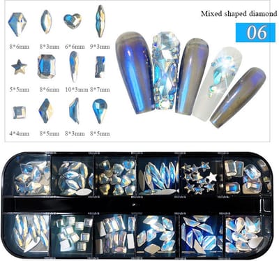 Rhinestones - Nagelsteentjes - 120/130 Stuks - Decoratie