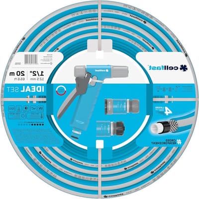 Tuinslang - Waterslang - Tuin Besproeien - Versterkte Kruisvlecht - 20 Meter - Blauw