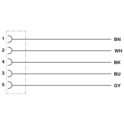 Phoenix Contact 1404473 Sensor/actuator aansluitkabel M8 Aantal polen (sensoren): 5 Bus 5.00 m 1 stuk(s)