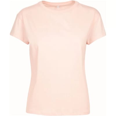 Build Your Brand - Box Dames T-Shirt - Pink maat M