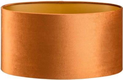 Lampenkap Ovaal - 25x16x15cm - Fendi velours roest