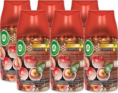 Airwick Freshmatic Navulling Frisse Appel & Kruiden 6x250ml - 3665468300641
