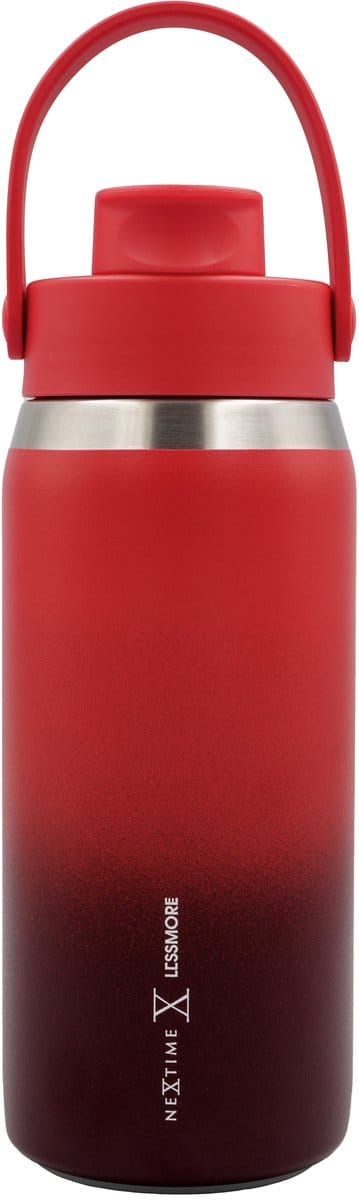 Thermische fles 473 ml (16oz)-95% gerecycled roestvrij staal - Royal Red 'Canvas fles 16'