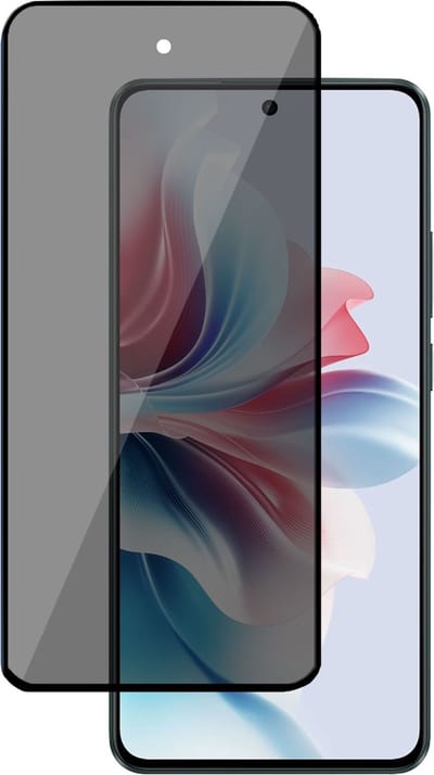 Privé Screenprotector geschikt voor OPPO Reno 11F Screenprotector - Privacy Beschermglas - Privacy Proteqt+