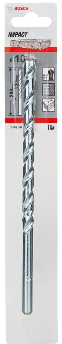 Bosch Accessories CYL-1 2608596148 Carbide Steen-spiraalboor 10 mm Gezamenlijke lengte 200 mm Cilinderschacht 1 stuk(s)