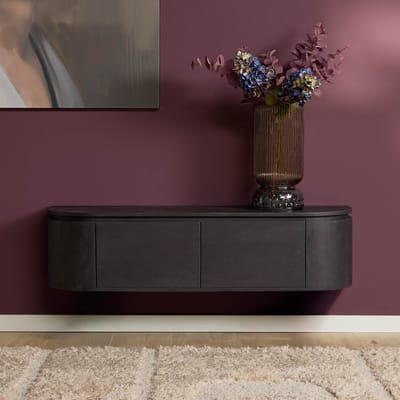 Starfurn - Tv meubel Excellent - Zwart - 35x120x30 cm