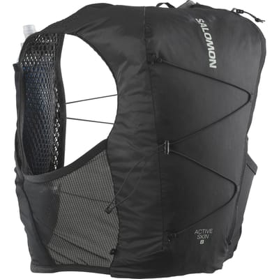 SALOMON - SALOMON ACTIVE SKIN 8 SET BLACK/METAL - S - 8L