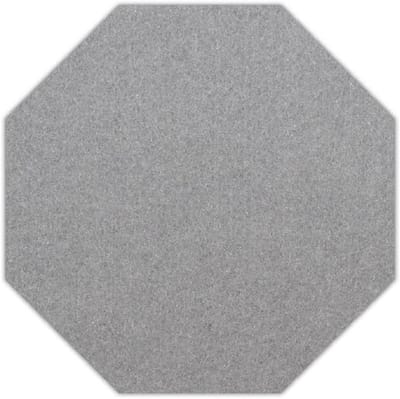 8-hoek vilt onderzetter - Lichtgrijs - 6 stuks - ø 95 mm - 8-hoek - Glas onderzetter - Cadeau - Woondecoratie - Woonkamer - Tafelbescherming - Onderzetters Voor Glazen - Keukenbenodigdheden - Woonaccessoires - Tafelaccessoires