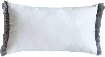 Buitenkussen My Palm valley fringe white-30 x 50 A&E Originals