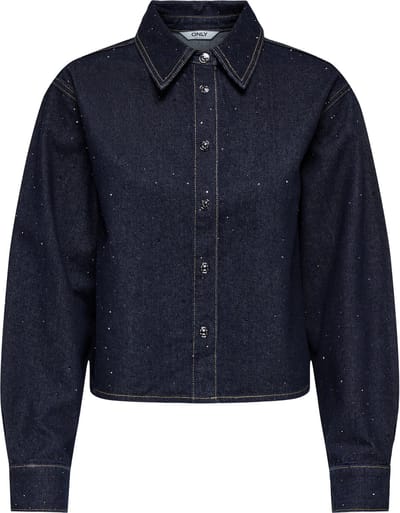 ONLY CARMAKOMA - CARMAGGIE MAY LS RS RINSE DNM SHIRT - Meisjes - Blouses