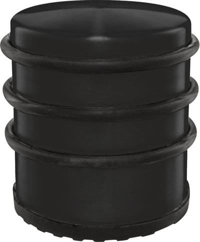 Protect-it Deurstopper/deurbuffer - 1x - D77 x H70mm - 1,15kg - RVS - premium - zonder montage
