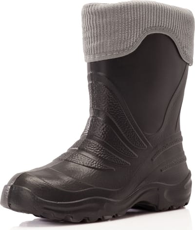 Ladeheid LA-LMG-861-Termix Dames Regenlaarzen - Rubber - Gevoerd - EVA - Waterdicht – Grafiet/grijs – 22/23